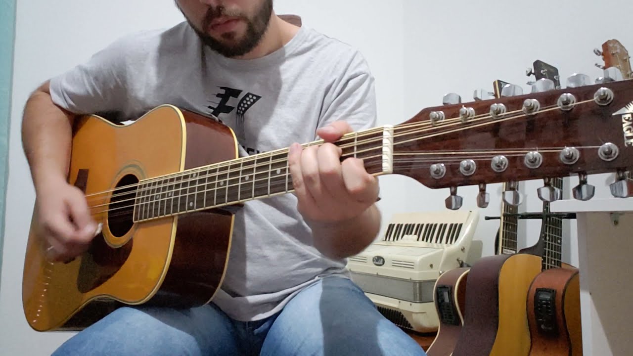 Viol&atilde;o Eagle CH-888 12 cordas