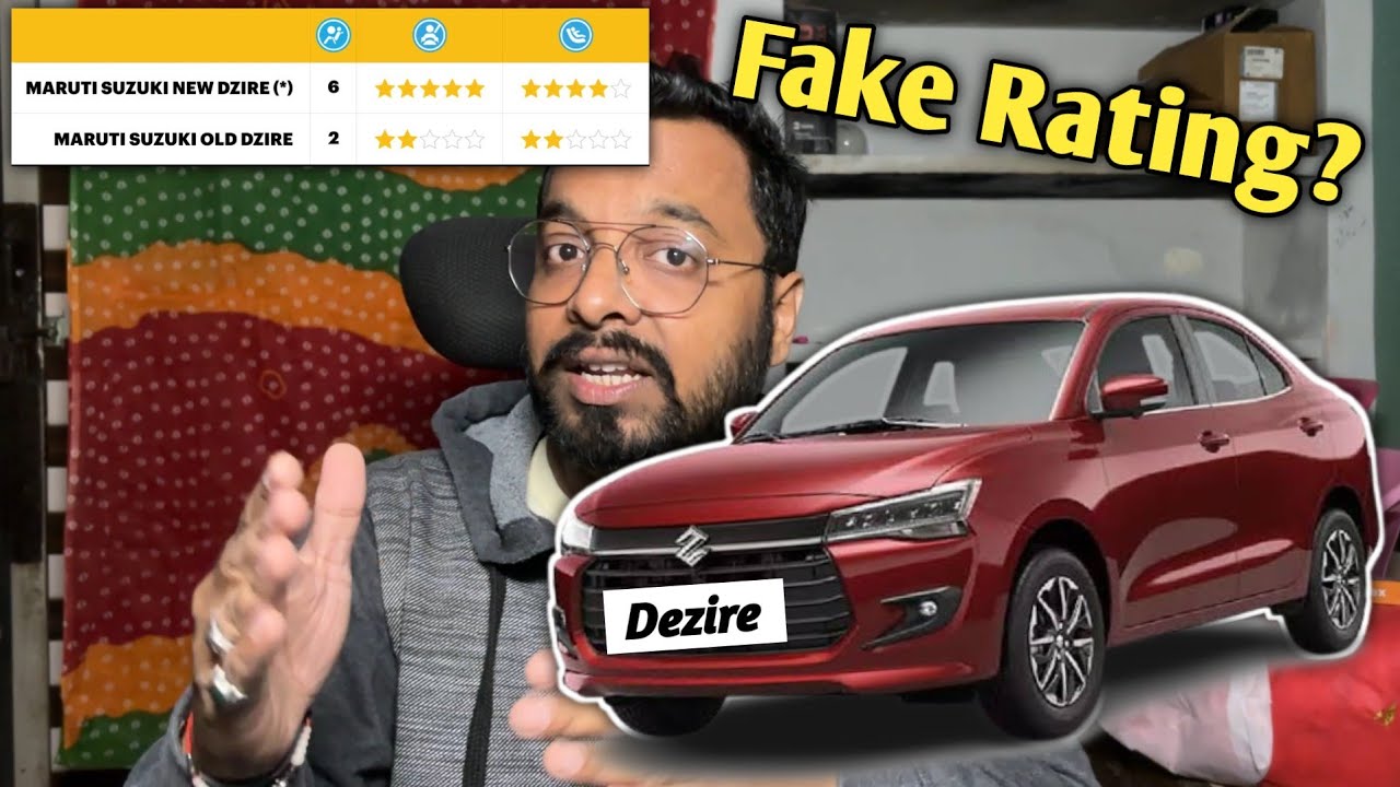 Maruti Suzuki Dzire Ki 5⭐NCAP Rating Ki Sachai Kya Hai? | Real Hai Ya Kharida Hua?