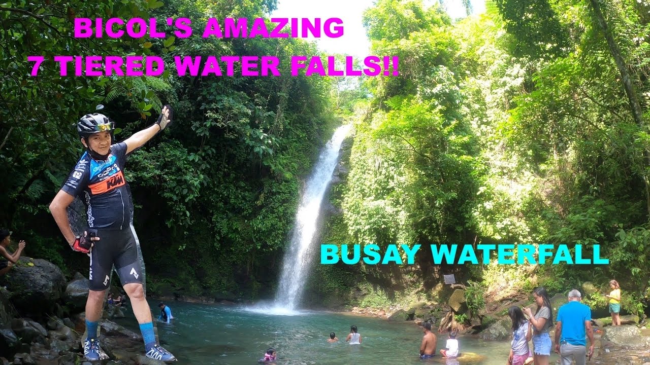 BICOL BIKE TOUR (AMAZING WATERFALL NEAR IN LEGAZPI CITY-BUSAY WATER FALLS)