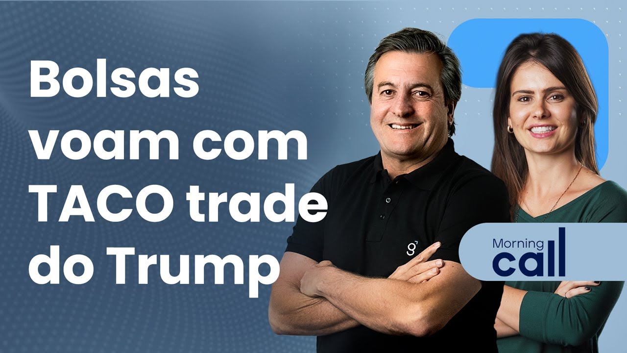 🔴 22/01/26 Bolsas voam com TACO trade do Trump | Morning Call