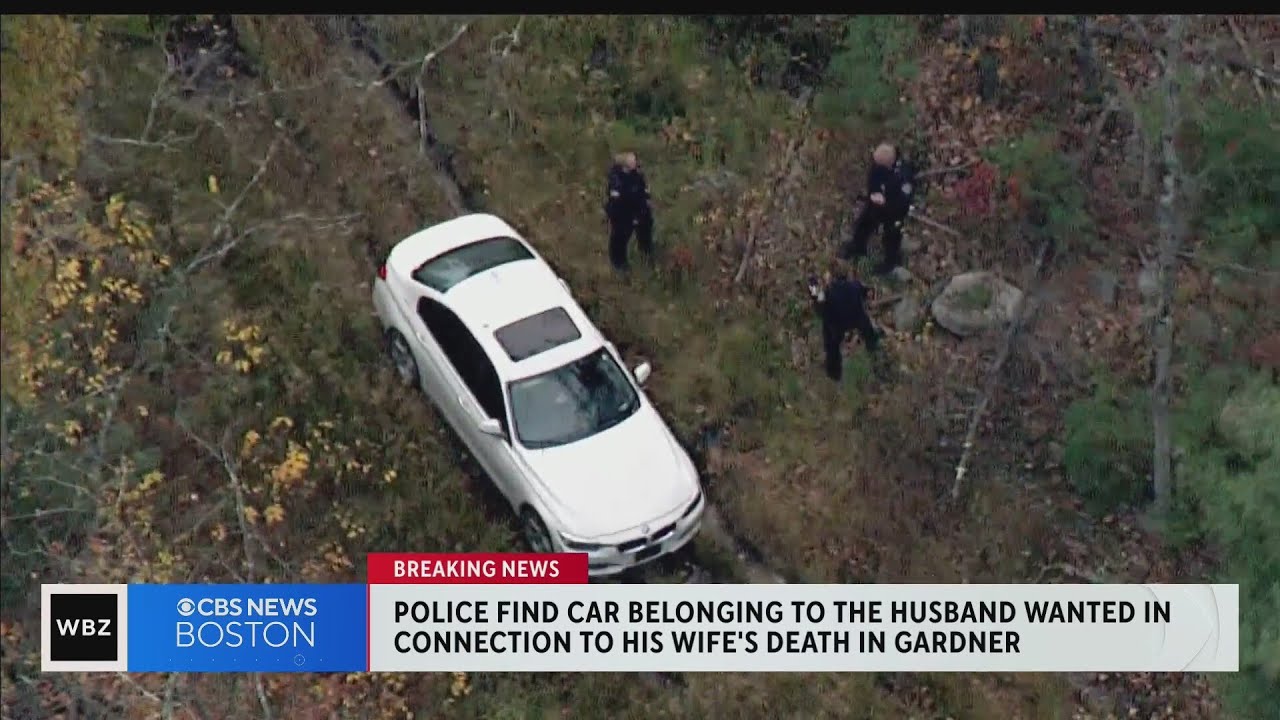 Car found as police search for Aaron Pennington, man suspected of murdering wife in Gardner home