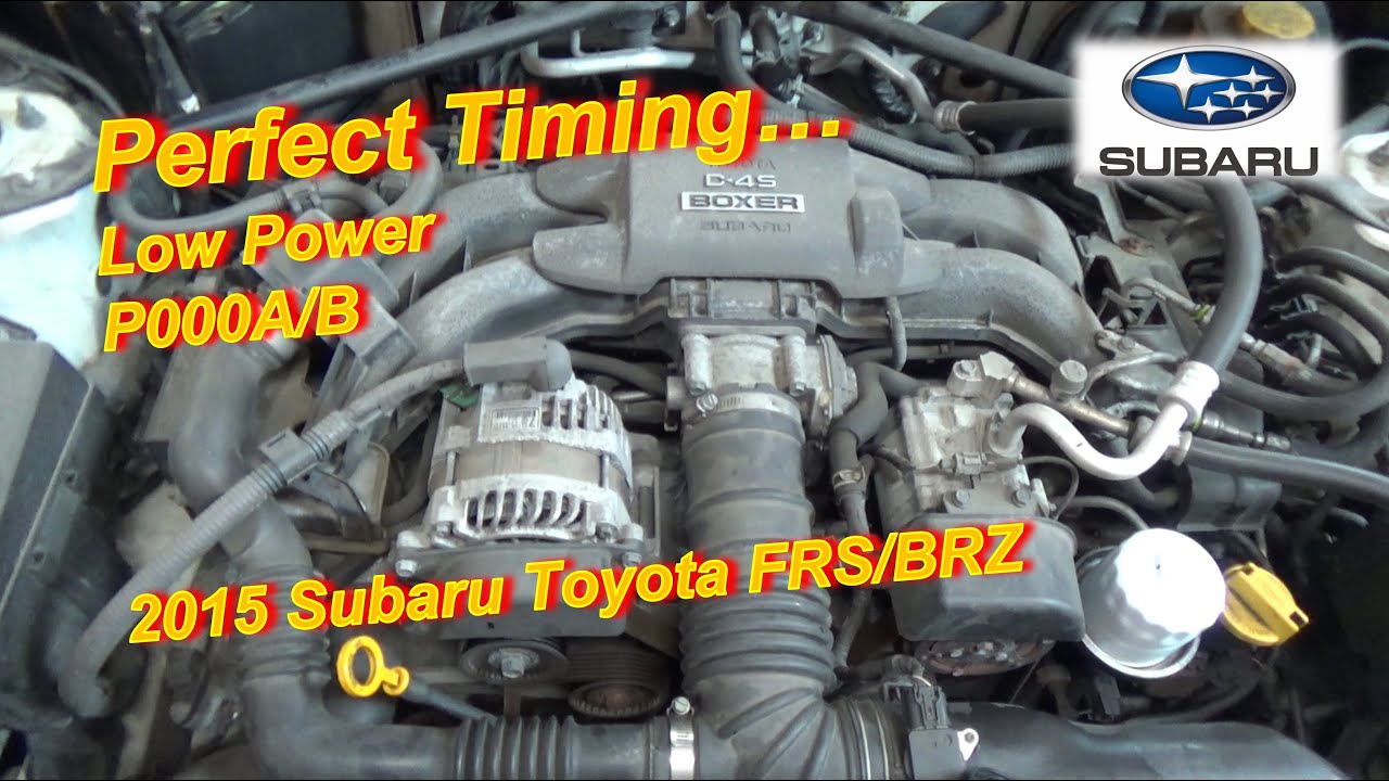 Perfect Timing... (Scion FRS/Subaru BRZ - Low Power, Stumble P000A/B)
