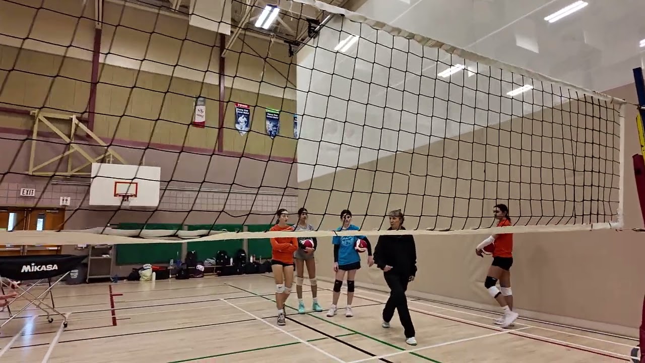 Hitting Drill and instruction Team Shelly