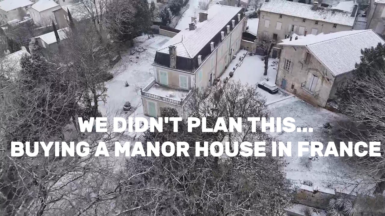 We didn't plan this.... Buying a Manor House in France #restoration #france #diy #manorhouse