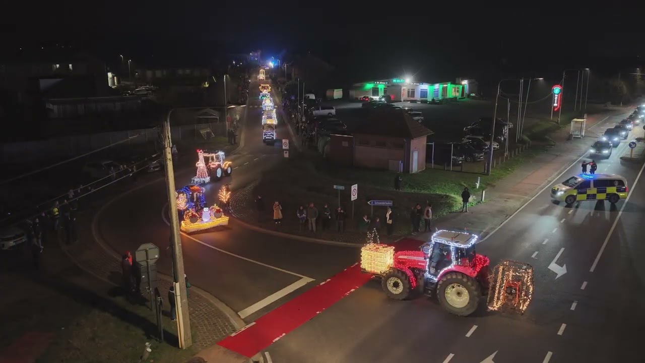 Eerste Traktorstoet van Zichem naar Scherpenheuvel 27 12 2025 19u