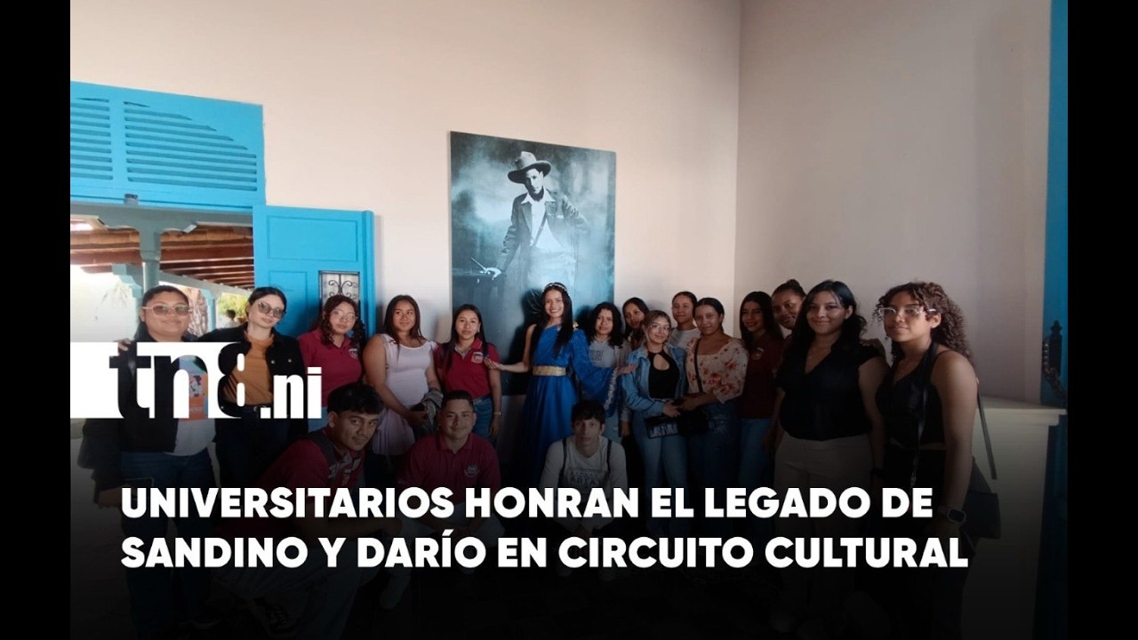 MINJUVE fortalece identidad juvenil con circuito “De Darío a Sandino”