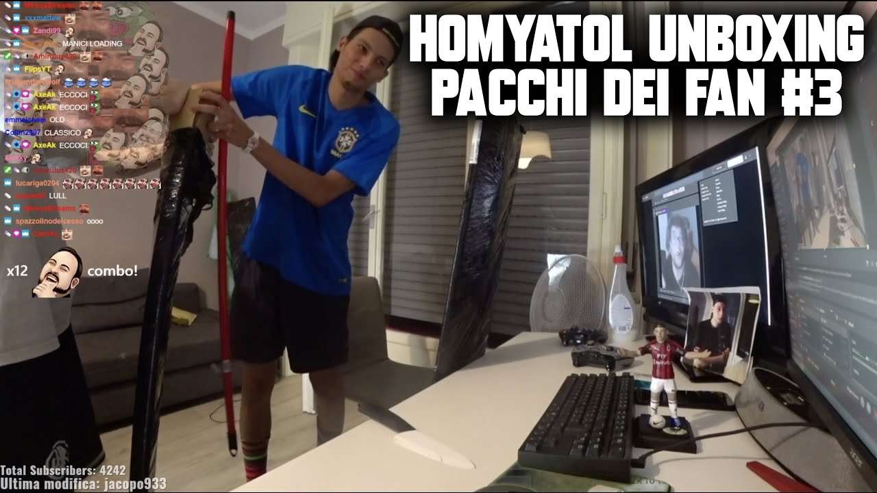 HOMYATOL UNBOXING PACCHI DEI FAN #3