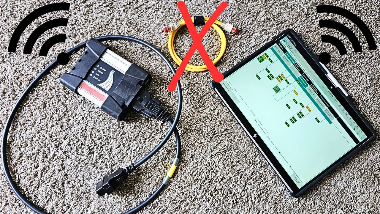How to set up BMW ICOM for Wi-Fi connection !