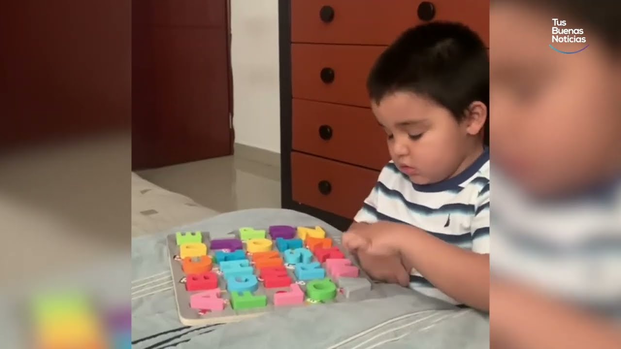Luis Ángel presentó los primeros signos de autismo a los 18 meses de edad.