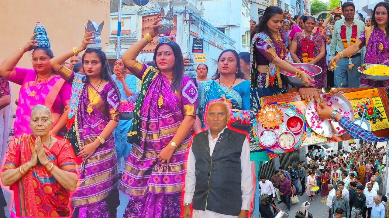 મમ્મી પપ્પા જાત્રા માંથી આવી ગયા ઘરે સામૈયા | અમારા હૈયામાં હરખ નથી સમાતો #jatra #chardham #trending