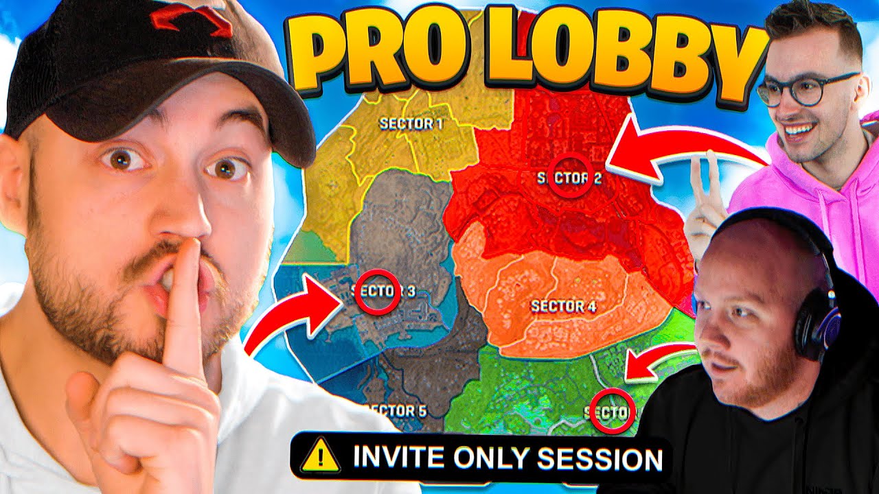 I Snuck into a Pro Warzone Lobby!
