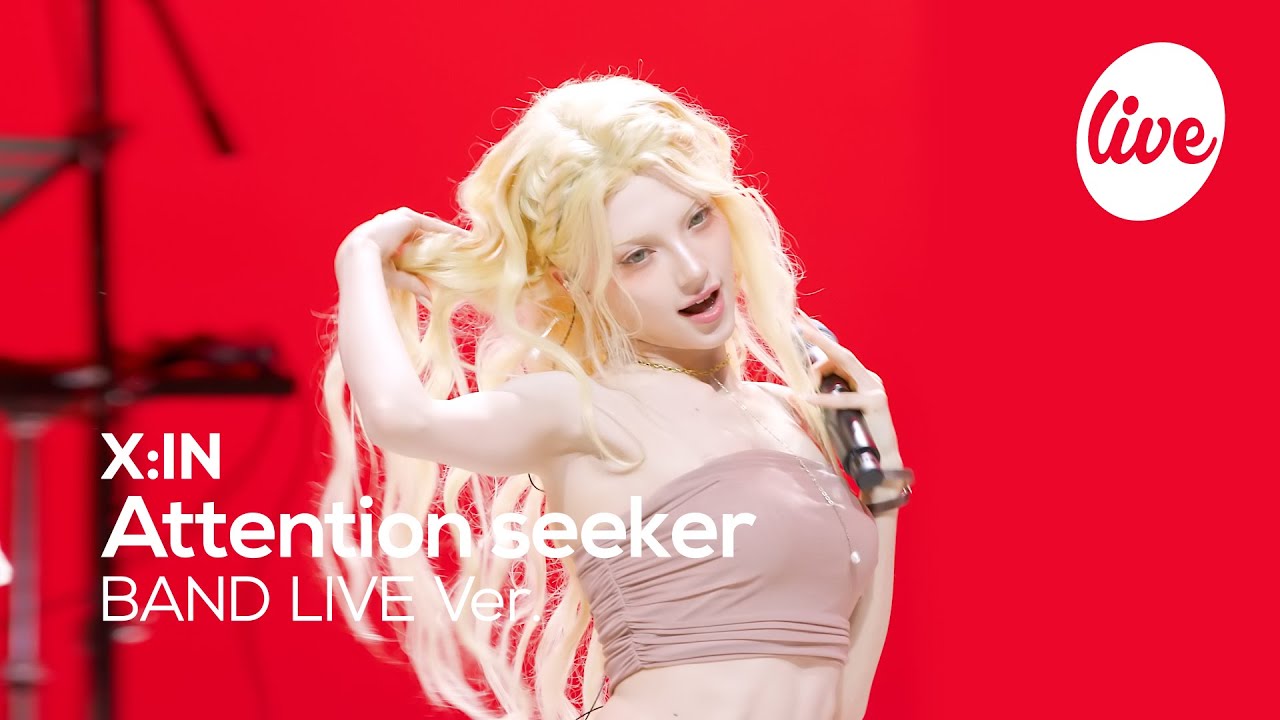 [4K] X:IN (엑신) “Attention seeker” 나를 지키기 위한 선택🔮 Band LIVE  [it’s KPOP LIVE 잇츠라이브]