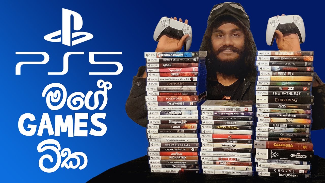 Playstation 5 - මගේ games ටික