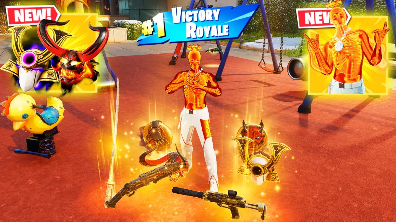 INFERNO SKELETON BALVIN vs 3 NEW MEDALLIONS & MYTHIC’S CHALLENGE (NEW! Fortnite Chapter 6 Season 1)