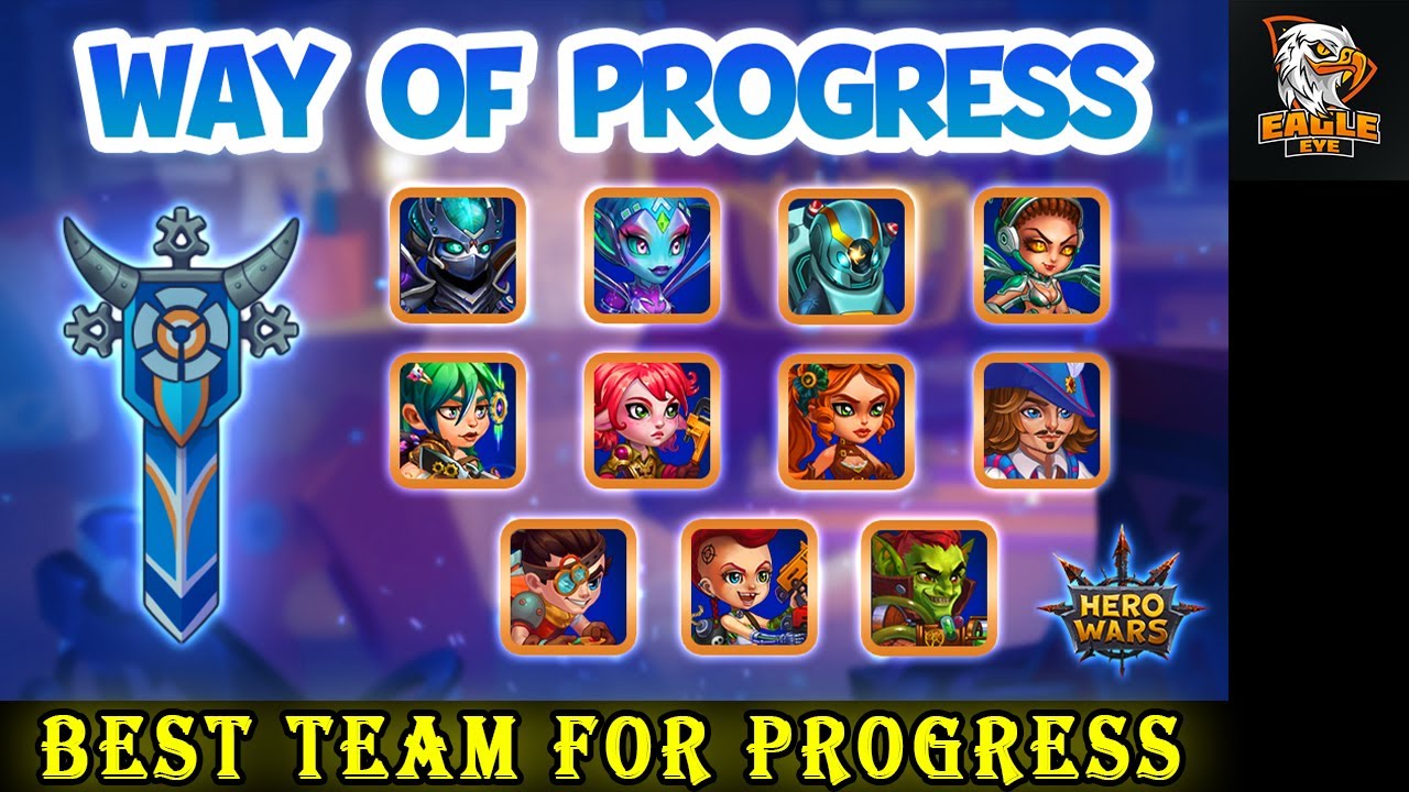 Best Team for Progress Faction | Hero Wars Mobile