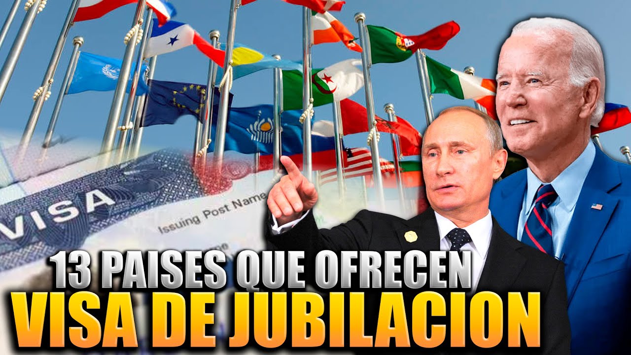 🌴 ¡Vive Tu Jubilación como si estuvieras de Vacaciones! Los 13 Mejores Países con VISAS DE RETIRO 🏡🌞