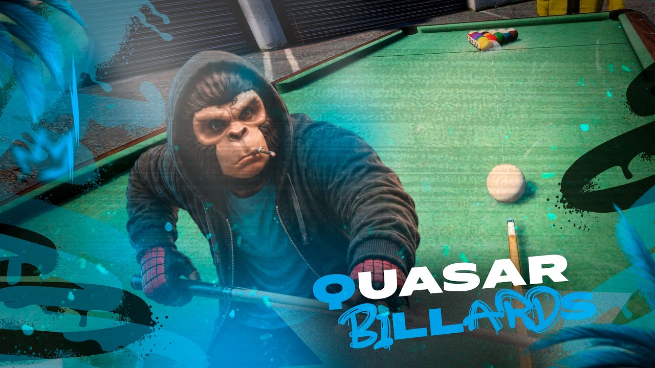 Quasar Pool & Billiards для FiveM | Реалистичный скрипт бильярда для QBCore, ESX, QBox и Standalone