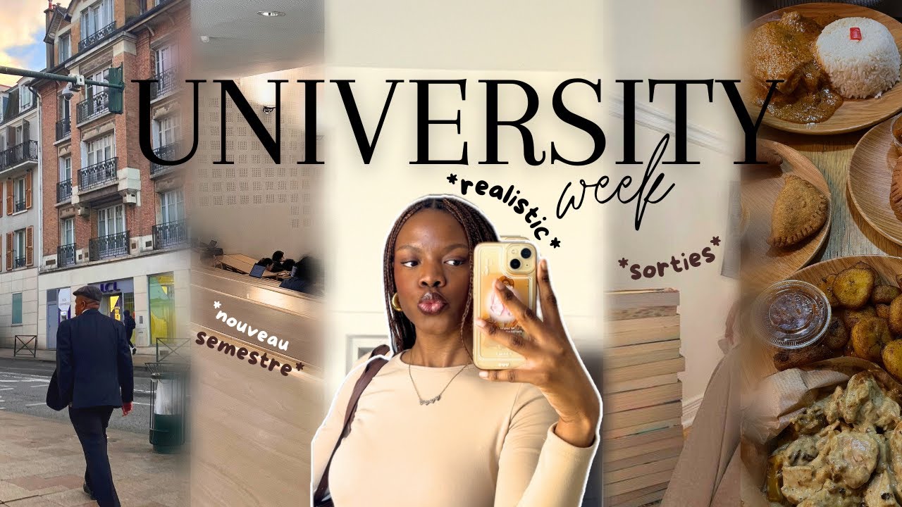 BIENVENUE DANS MA VIE D’ÉTUDIANTE | je fais les ongles d’une amie, resto, cours… 