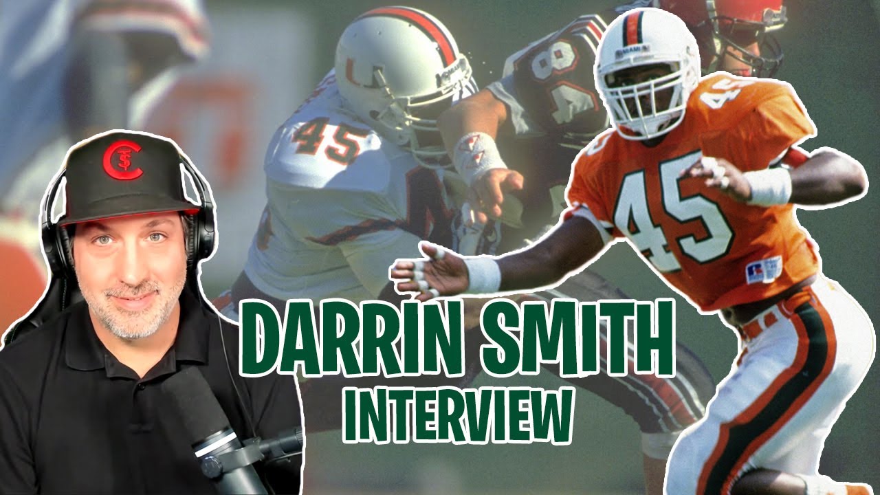 Darrin Smith on Being Inducted Into College Football Hall of Fame, UM Memories & Canes vs. Texas A&M