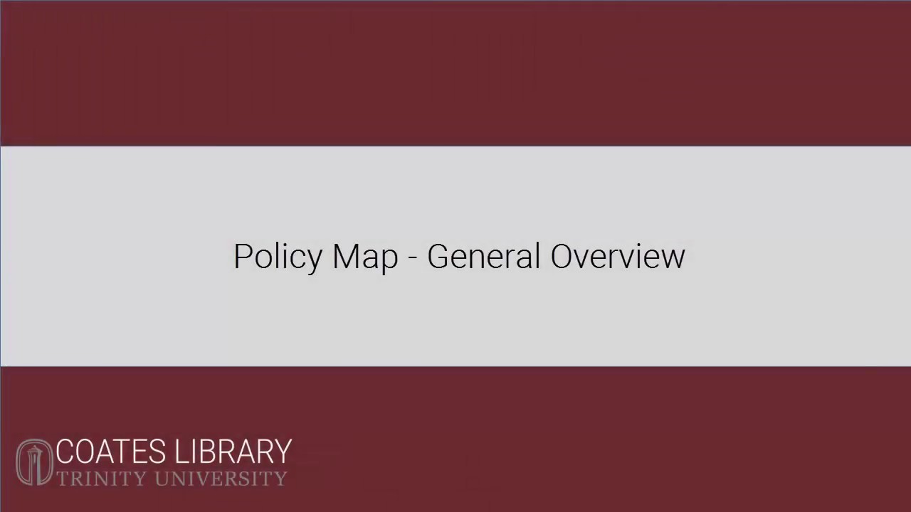 Policy Map Overview