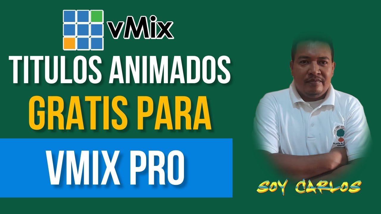 Títulos Animados Gratis Para vMix