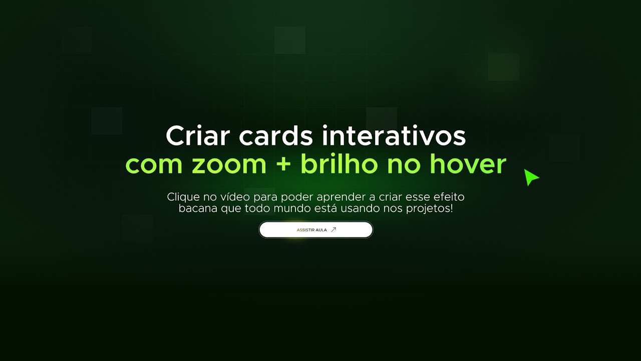 Aula 1 - Cards Interativos no Elementor