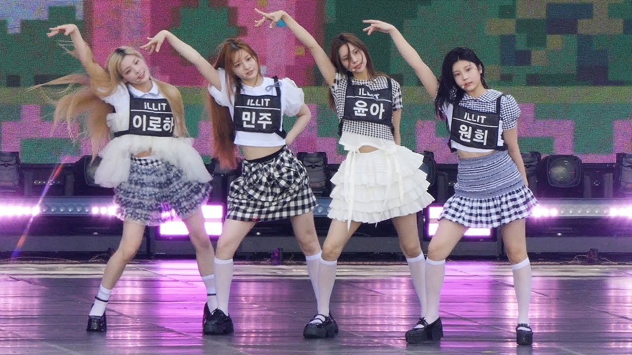 아일릿 ILLIT 'Magnetic + Lucky Girl Syndrome' 리허설 Rehearsal｜울산 240812