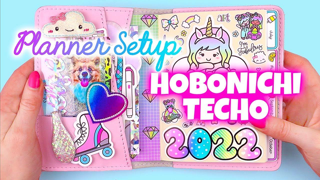 July 2022 Planner Setup - A6 Hobonichi Techo Avec + January-June Flip Thru