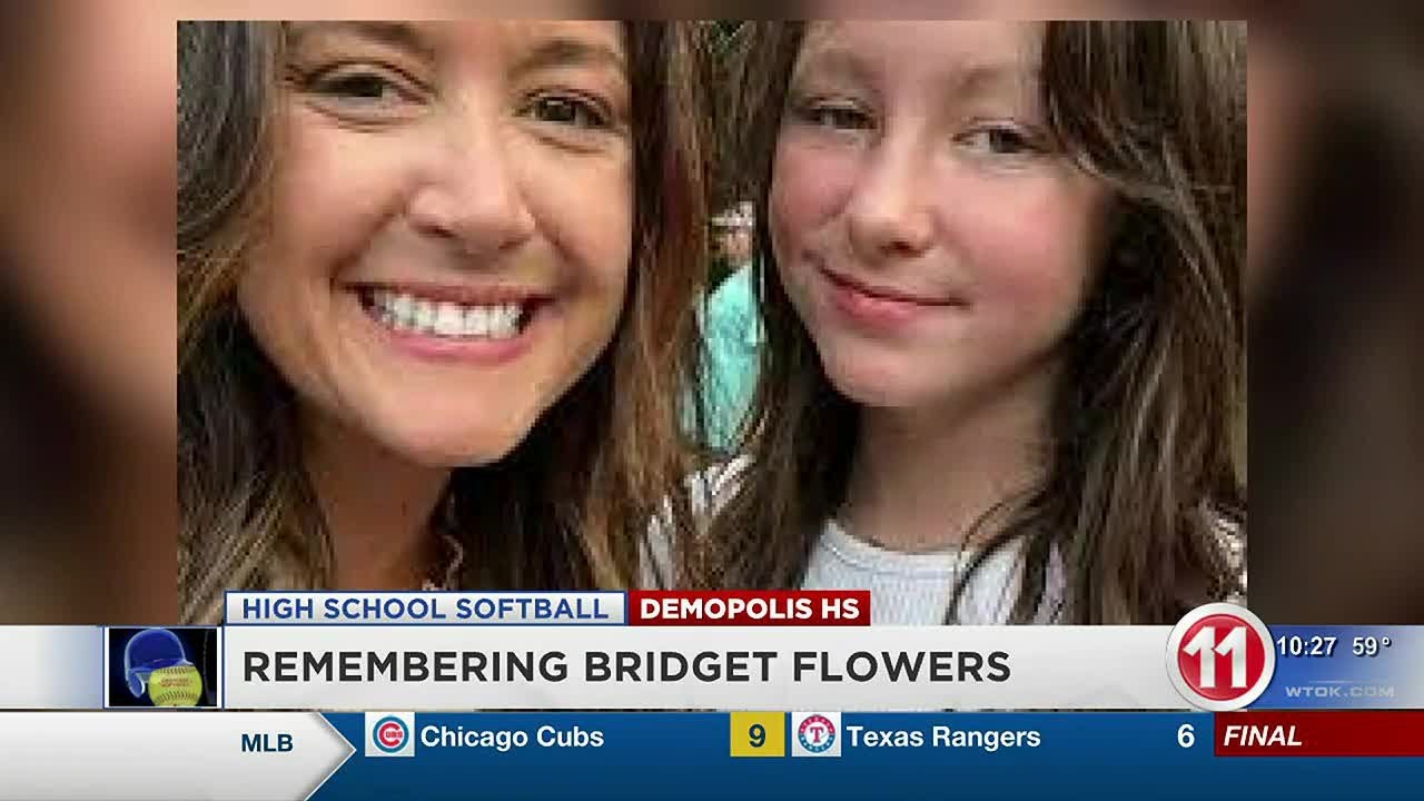 Demopolis softball team dedicates their season to former softball player, Bridget Flowers