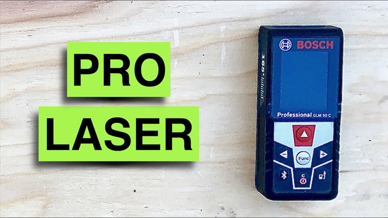 Use it with the iPad App! Bosch Professional GLM 50 C Bluetooth Laser Measurer & iPad app DEMO