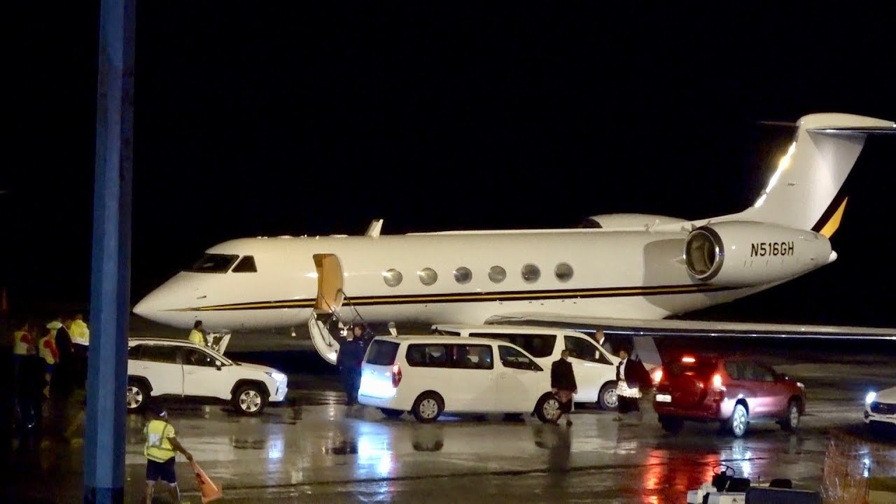 President Nelson arrival to the Kingdom of Tonga