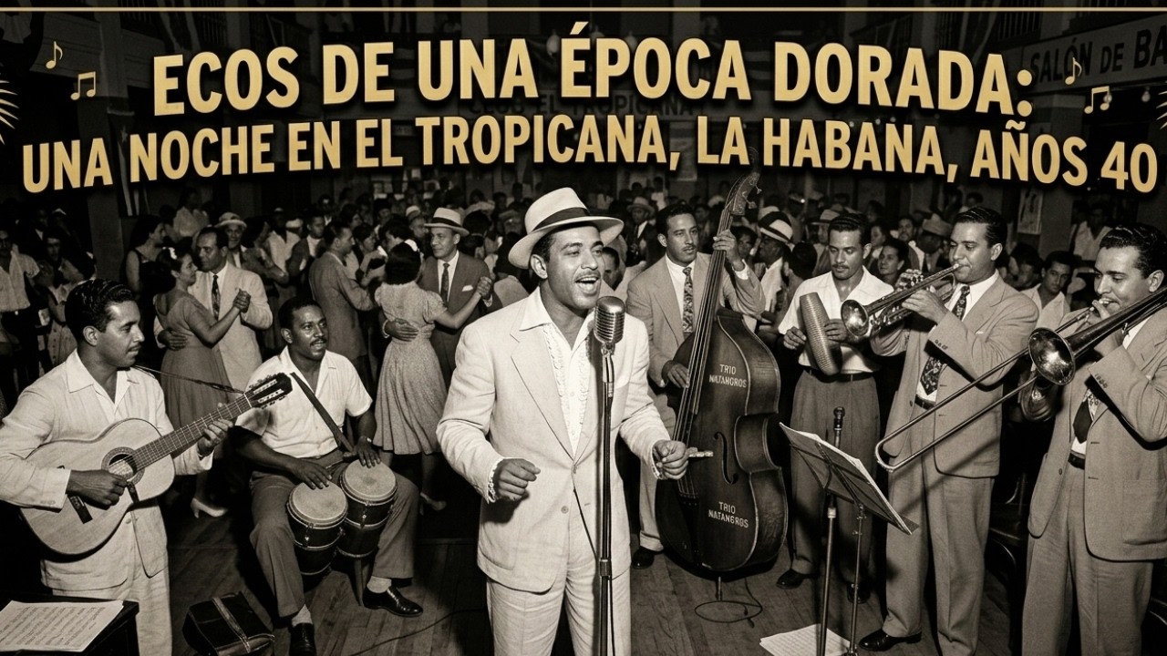 Una Noche Mágica en El Tropicana (Años 40): Son Cubano y Boleros en el Salón de Baile 🌴