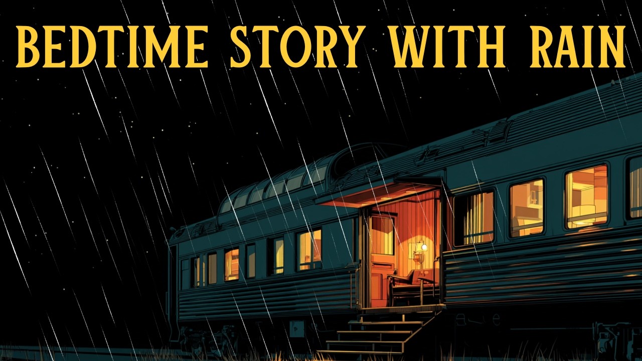 🌧️ RAINY Train Story: A Dreamy Night on the 20th Century Limited - Part 2 - Sleepy Story with Rain