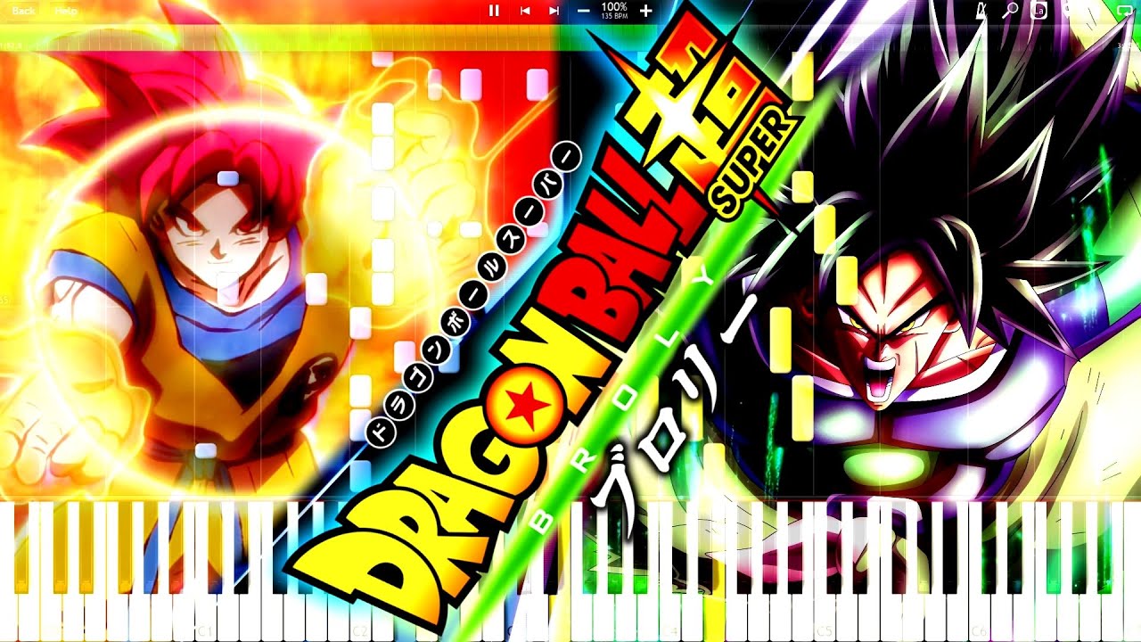 Dragon Ball Super Broly - Kakarot vs Broly | Piano Tutorial