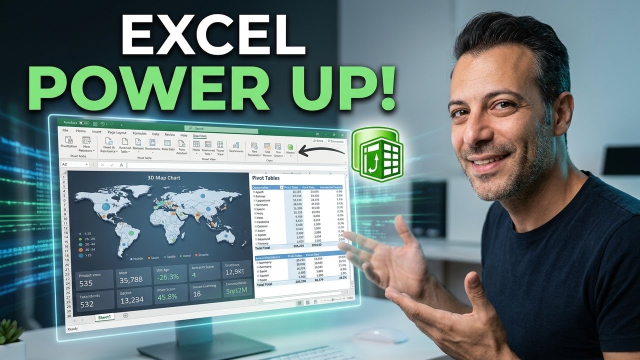 Install the Power Pivot and Power View Add On in Excel