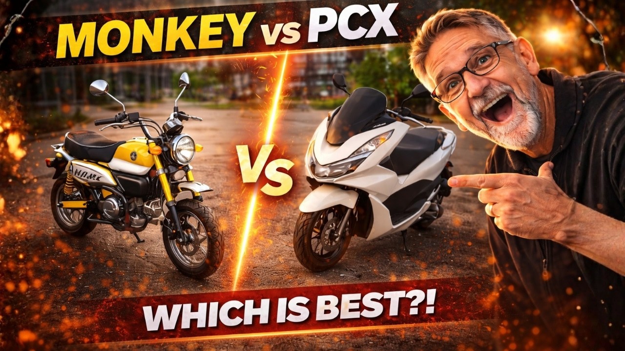 S1E12: Honda Scooter Shootout: Monkey vs. PCX, Which is Better?