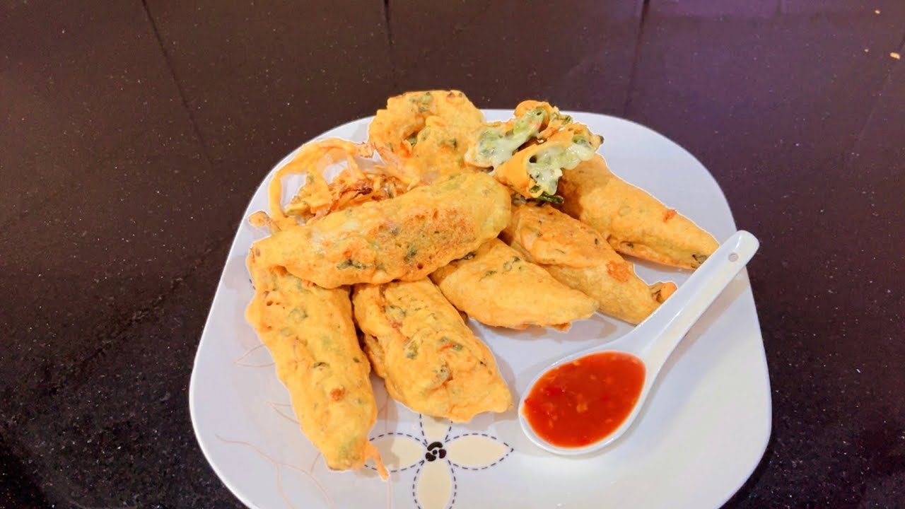 Ramzan special stuff Mitch cheese pakora