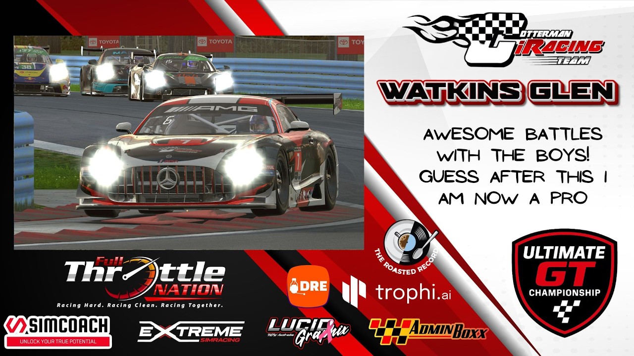 iRacing - Ultimate GT Championship - Watkins Glen - Mercedes AMG
