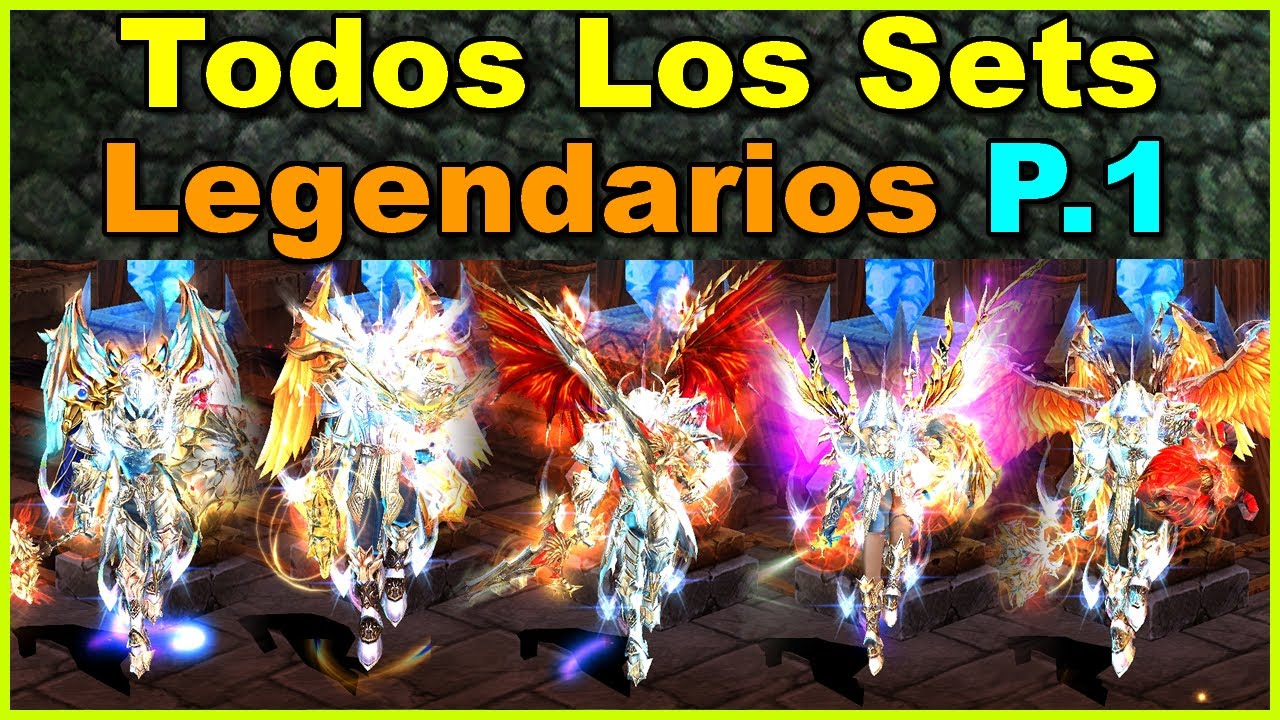 (PVP-PVM) Todos Los Sets Legendarios +15 (5 Stage) [Parte 1] | Mu Online Season 20 1-3 #muonlinepc