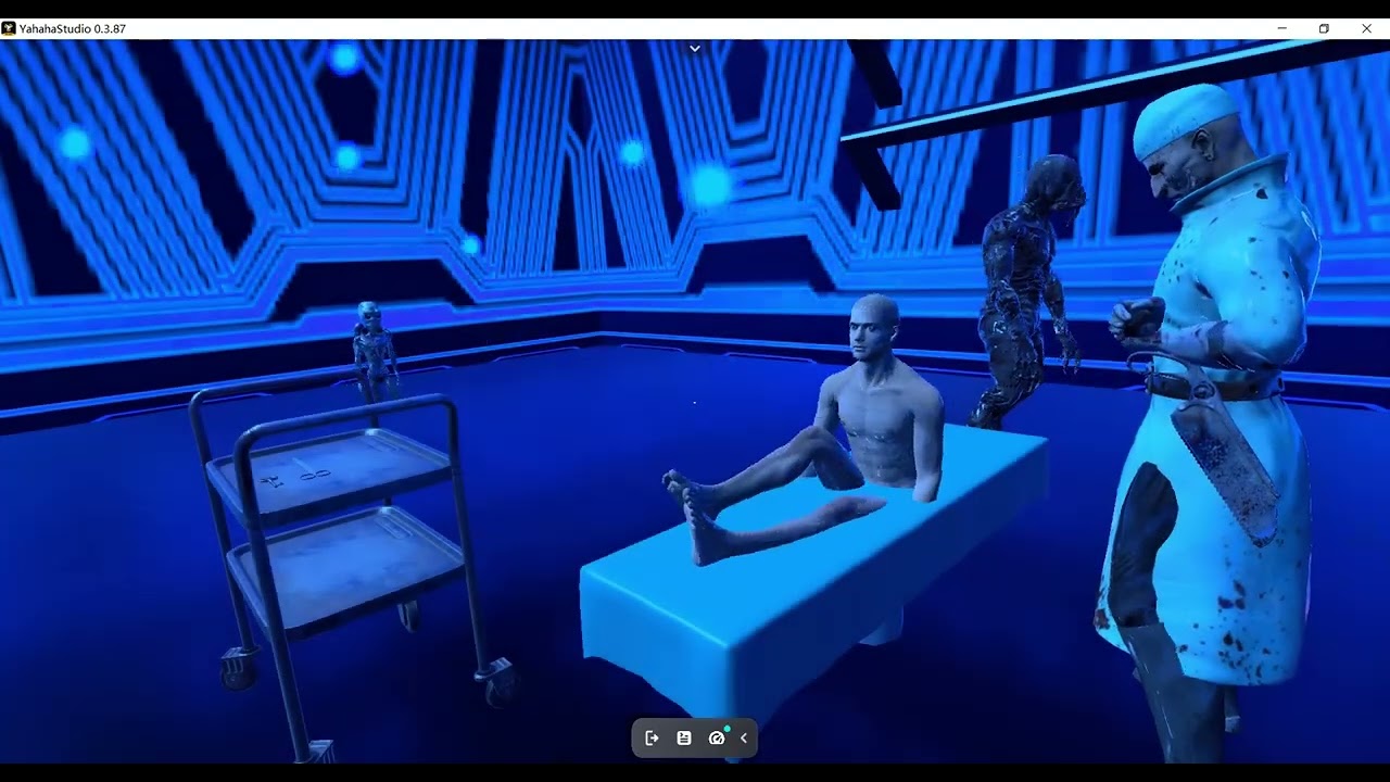 Crashed spaceship -- A little game @yahahastudios #Haunted Starship #Sci-Fi Horror #horrorgaming
