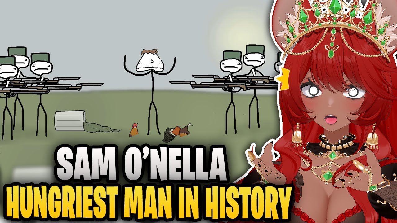 THE HUNGRIEST MAN IN HISTORY !! | Sam O'Nella Academy Reaction