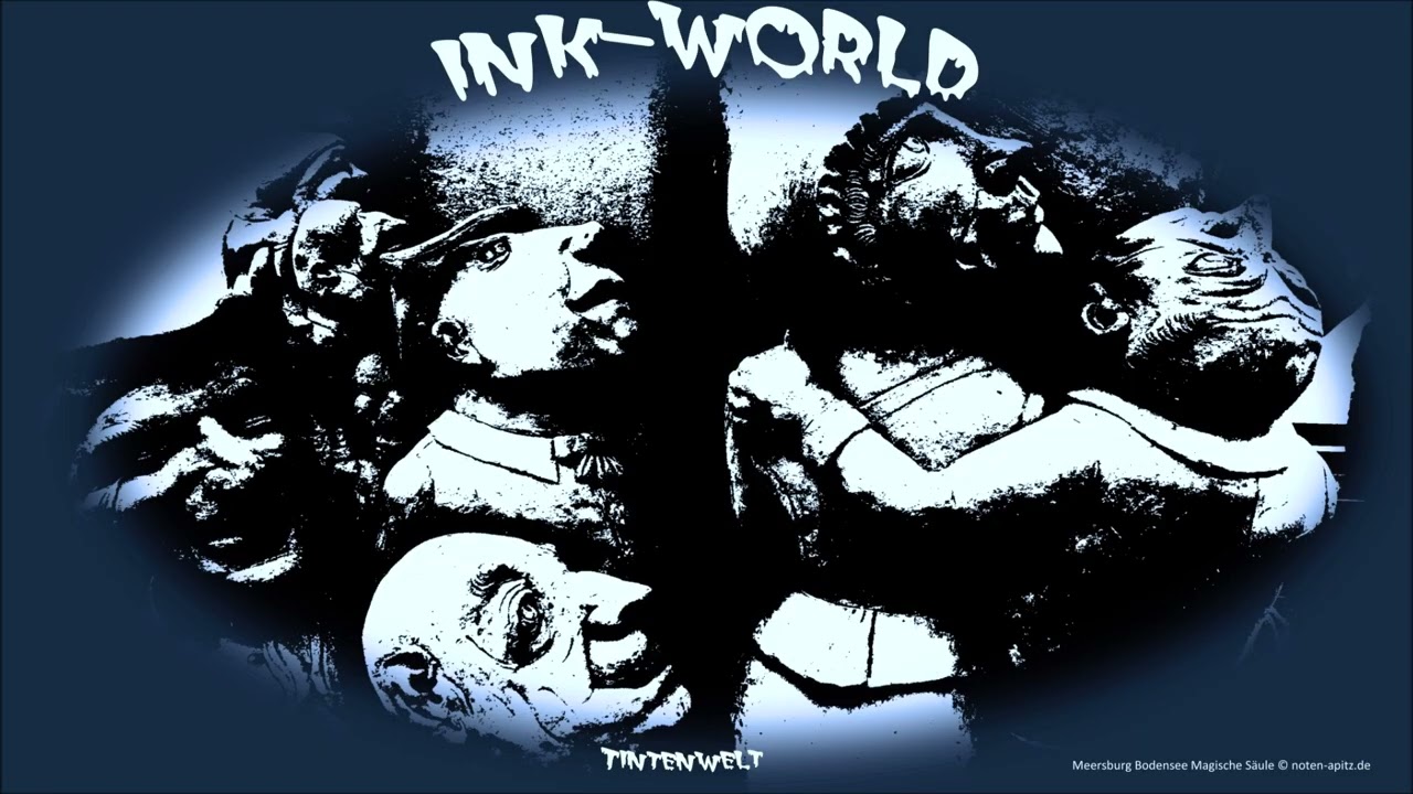 ink-world/Tintenwelt; Philipp Saaler, Band, Musiker Köthen; Bild: Meersburg Bodensee Magische Säule