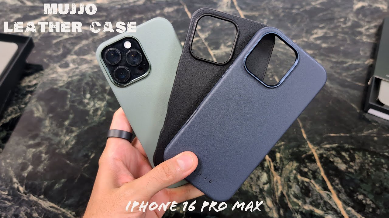 iPhone 16 Pro Max Mujjo Leather Case Review : Premium Features!