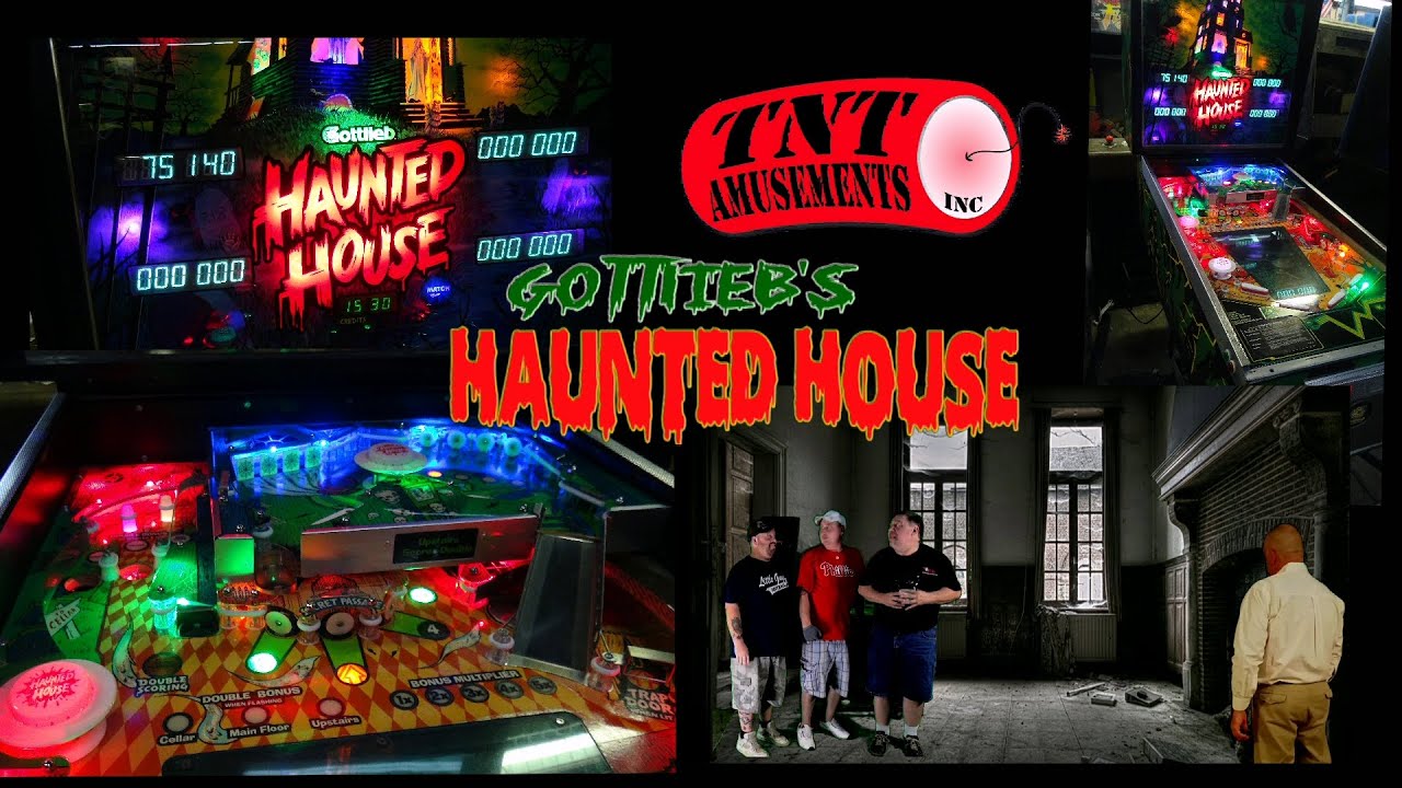 #1046 Gottlieb HAUNTED HOUSE Pinball Machine with a SCARY DELIVERY! TNT Amusements