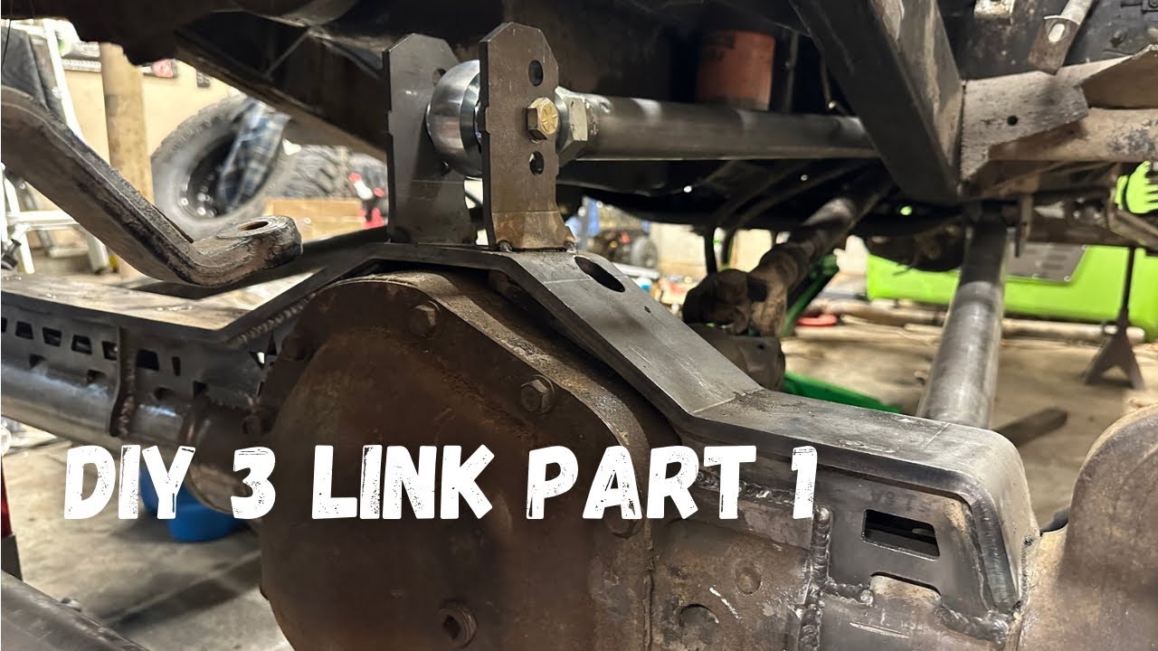 How to build a 3 link front suspension, Jeep Wrangler YJ Part :1