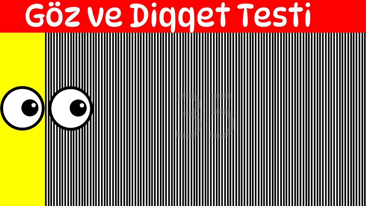 G&ouml;z və Diqqət Testi - Nə Qədər Yaxşı G&ouml;r&uuml;rsən ? 10 Sual və Cavabı