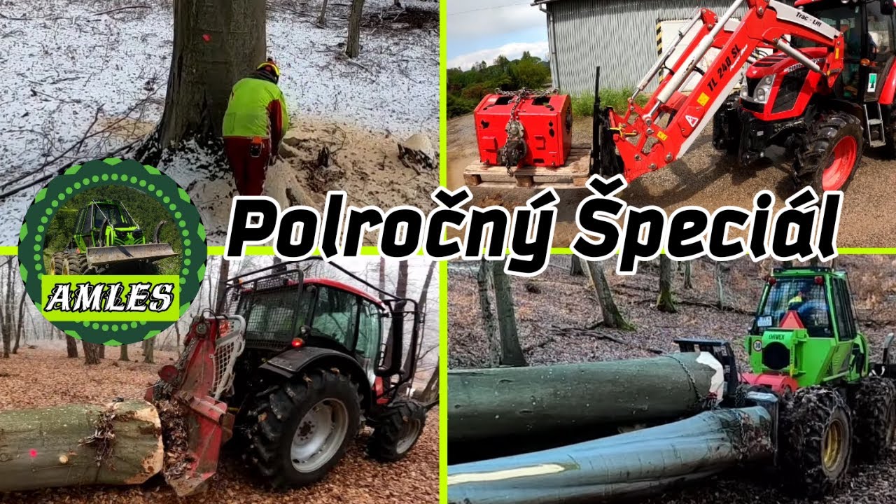 Polročn&yacute; &scaron;peci&aacute;l z ťažby dreva 2022 / Zetor Proxima / Orvex LT 100 / Stihl ms 500i, The Best video