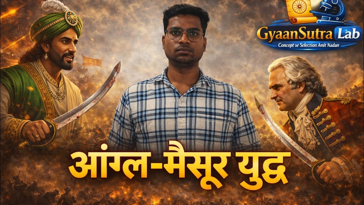 आंग्ल मैसूर युद्ध  @GyaanSutraLab3