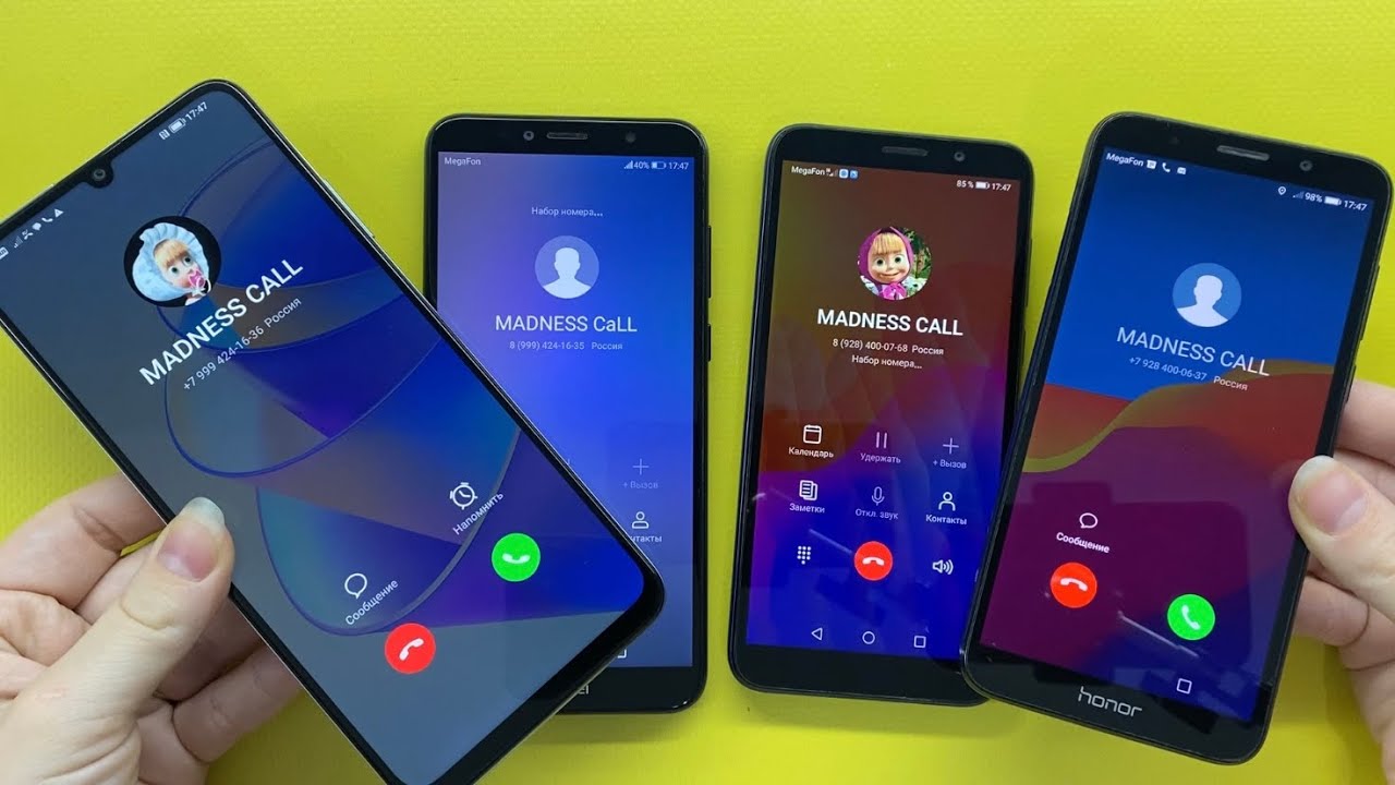 Incoming Call Honor X7a Vs Honor 7A / Outgoing Call Huawei Y6 Prime 2018 Vs Huawei Y5 / MADNESS CALL