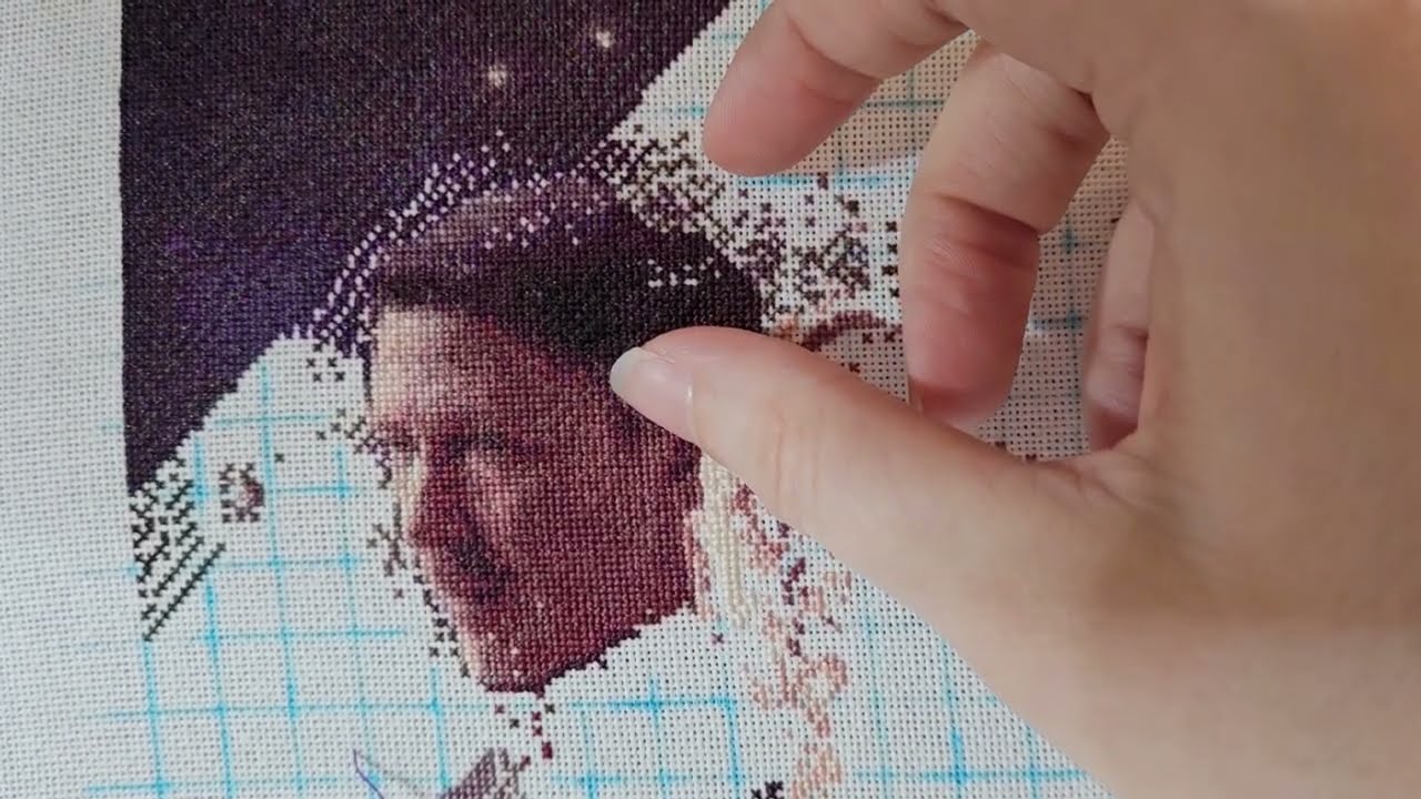 Switching from full cross to tent stitch on Game of Thrones